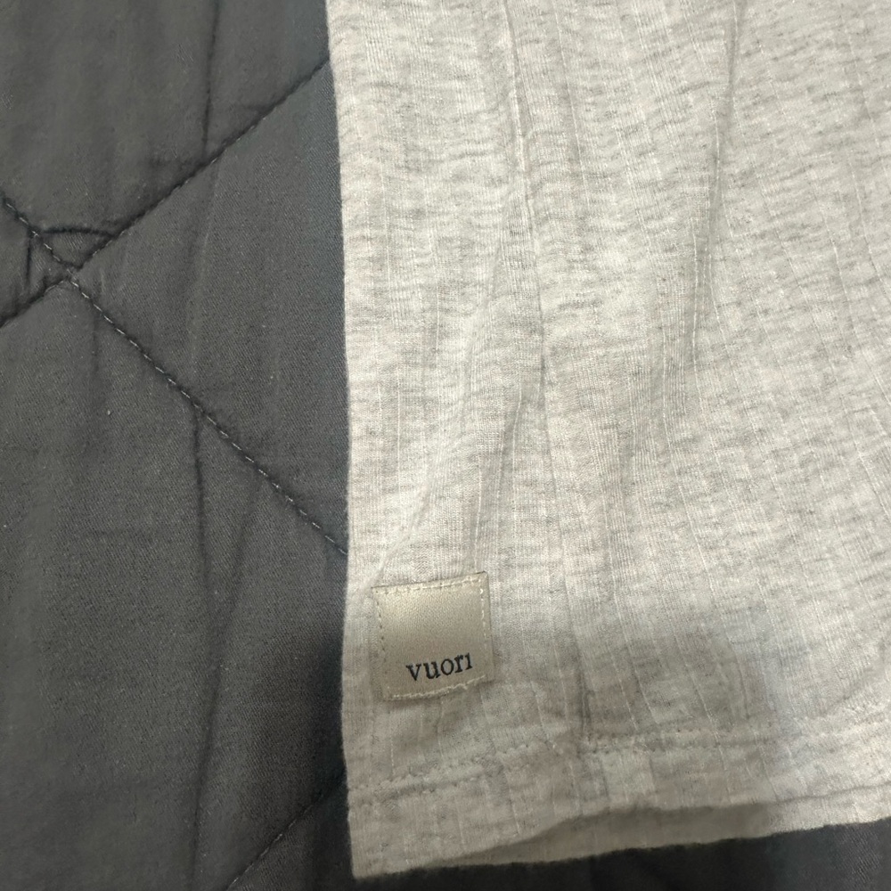 Vuori Heather Gray Tee